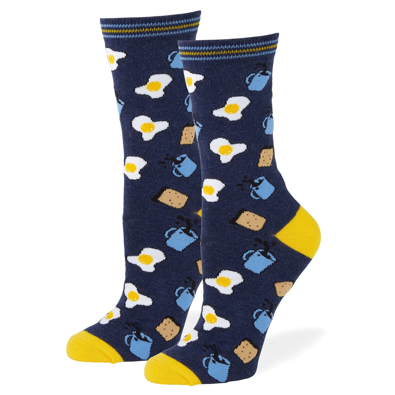 Breakfast Crew Socks Blue