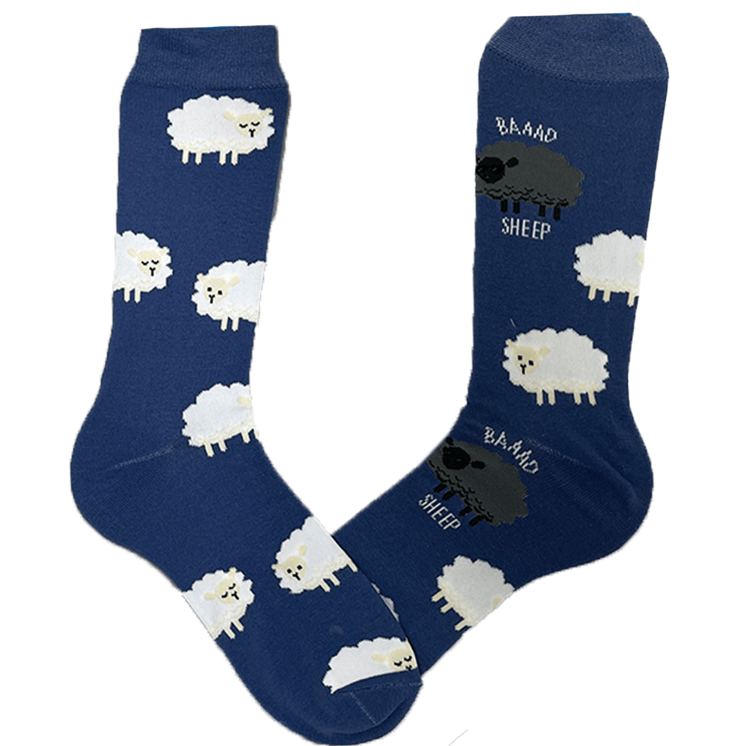 Bad Sheep Crew Sock Men's / Blue