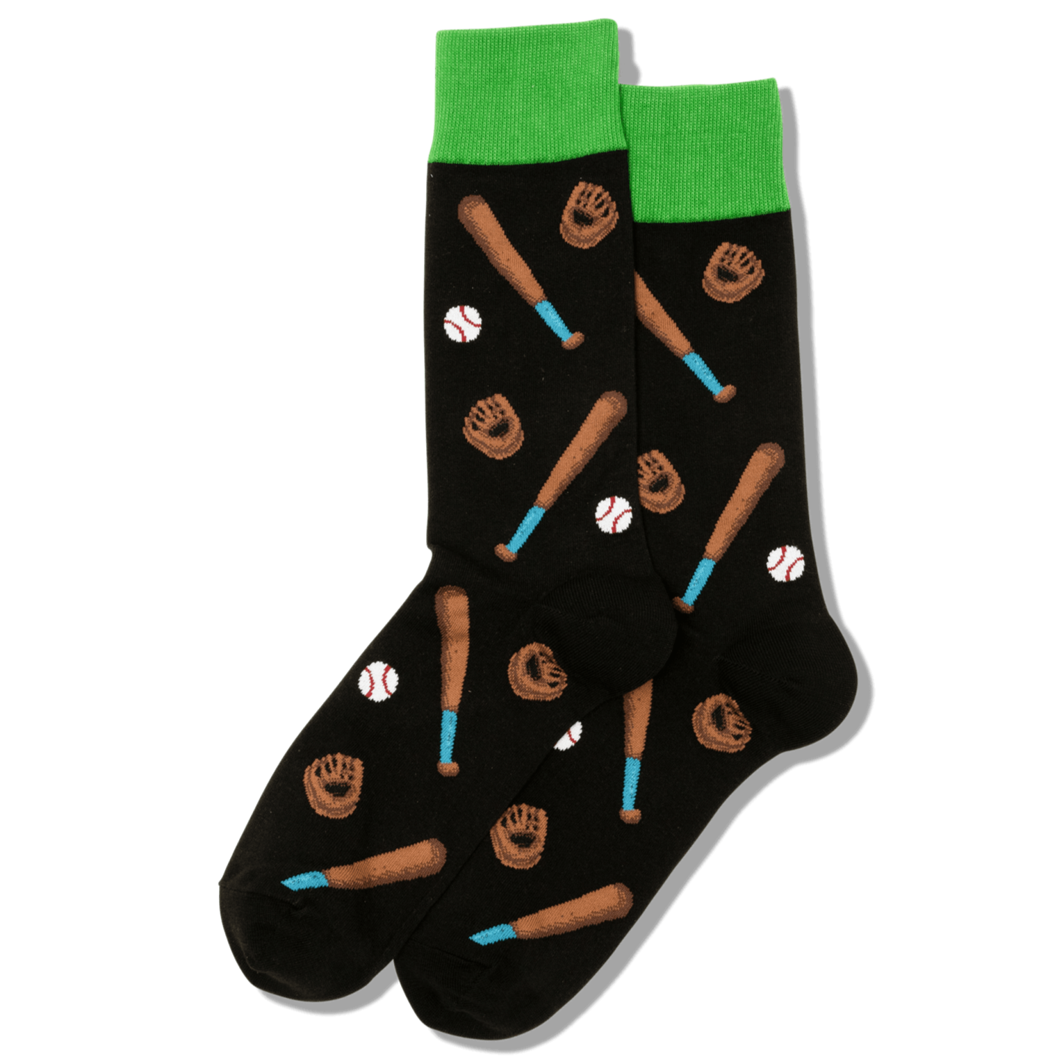 Baseball Socks  Men’s Crew Sock Black