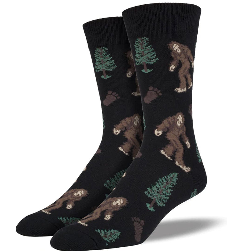 Bigfoot Men's King Size Crew Sock Black / King