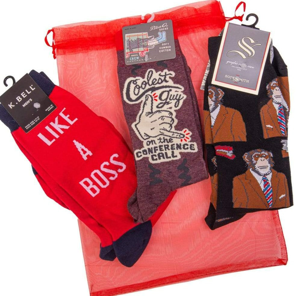 Boss Man Gift Bag For Him Multi