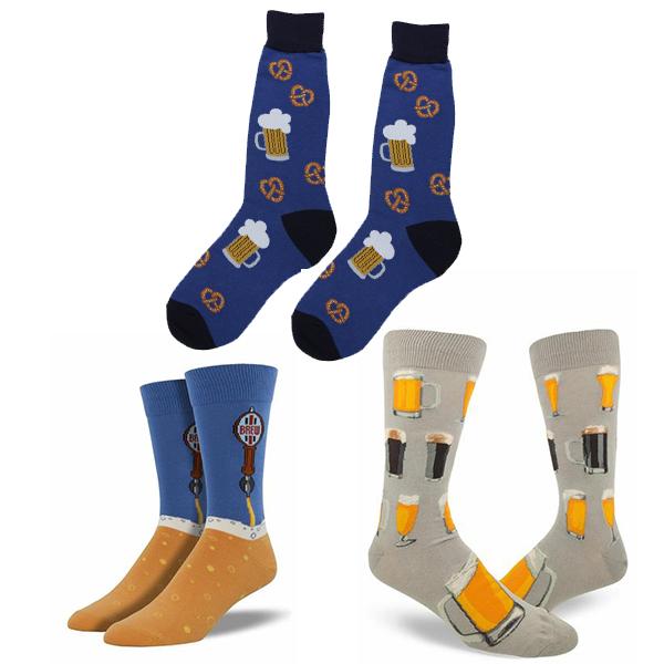 Brewery Gift Bag Of Socks Multi