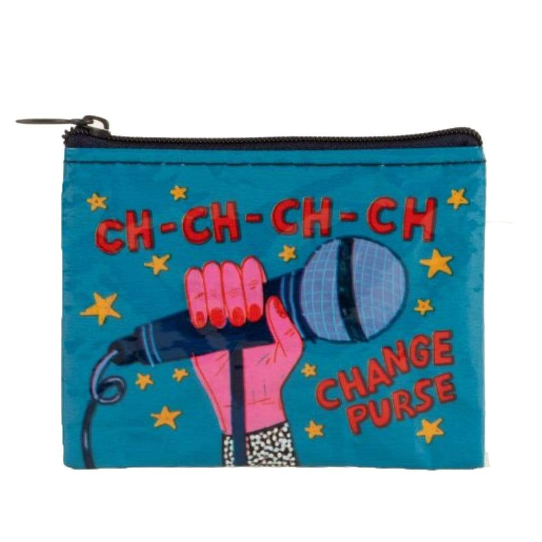 Ch-Ch-Change Purse Coin Purse Blue