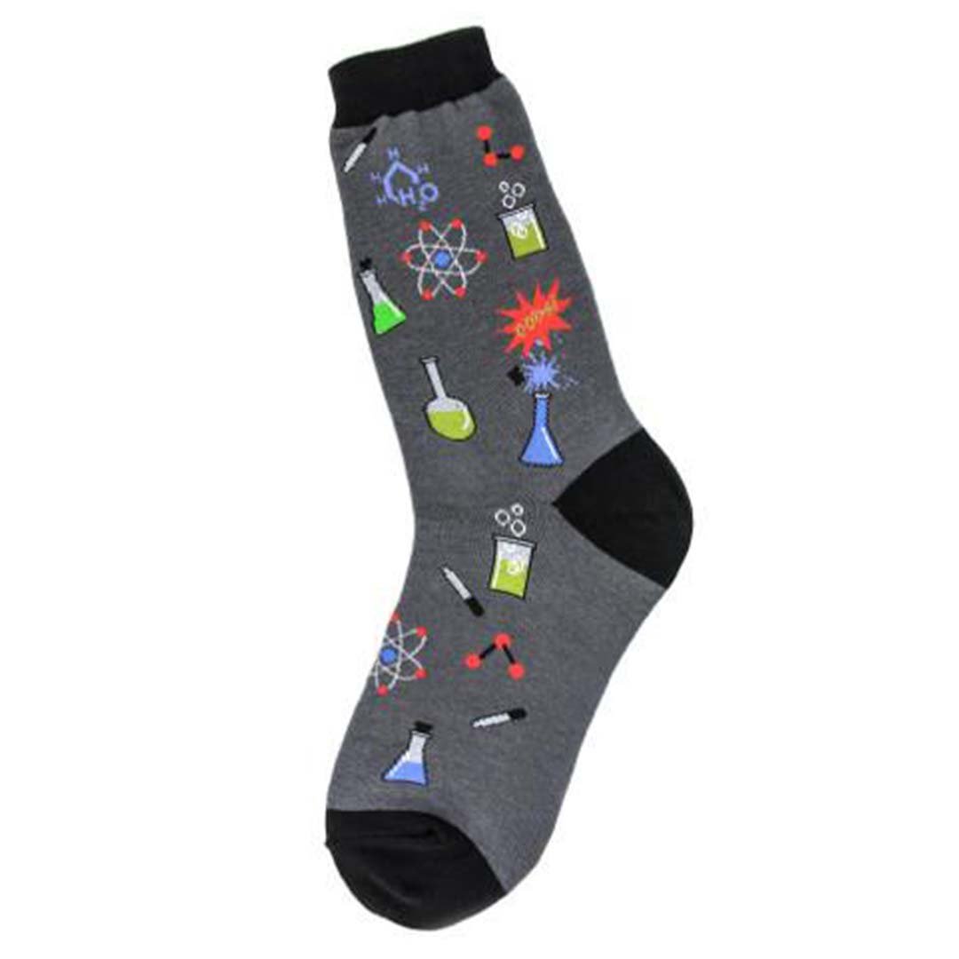 Chemistry Socks Women's Crew Sock gray