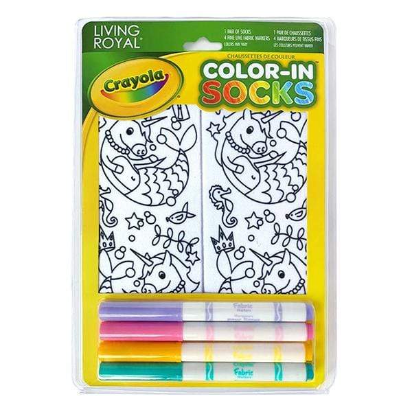 Unicorn Mermaid Color In Socks Ankle Sock White