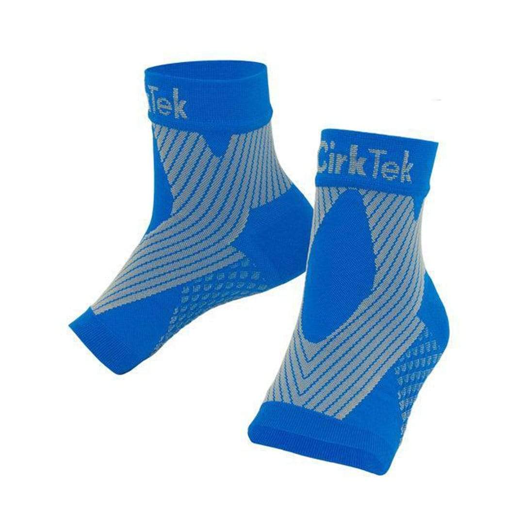 Compression Foot Sleeve Socks  Royal Blue Unisex Ankle Sock Medium / blue