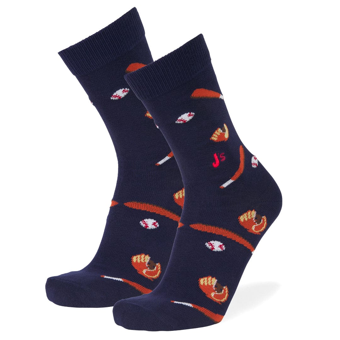 Baseball Men's Crew Socks Navy