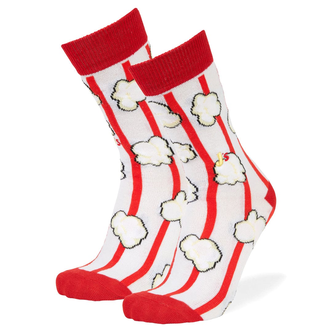 Popcorn Crew Socks Red / Large