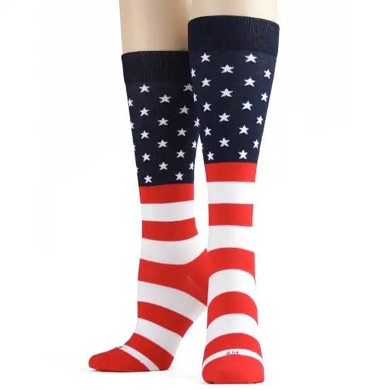 American Flag Men's Compression Socks Multi