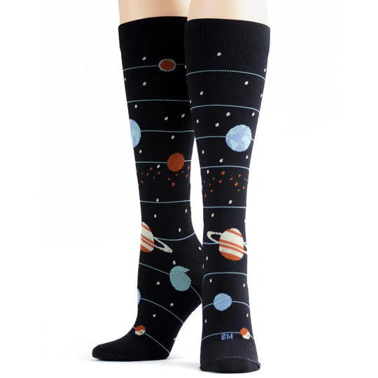 Planets Men's Compression Socks Multi