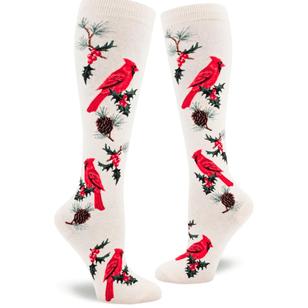 Cardinal Women's Knee High Socks Ivory