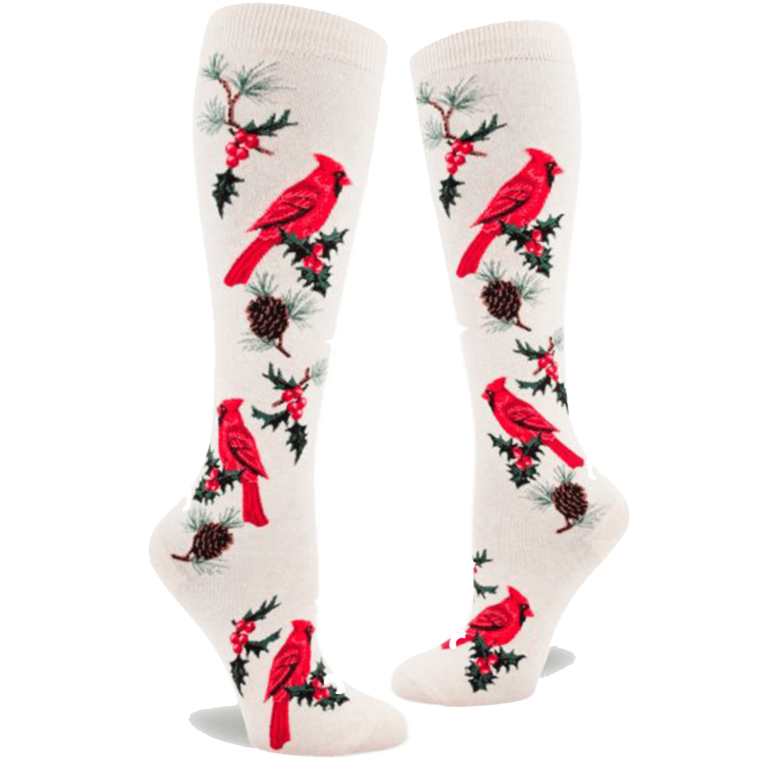 Cardinal Women's Knee High Socks Ivory