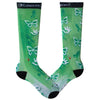 Cerebral Palsy Awareness Watercolor Knee High Sock Green