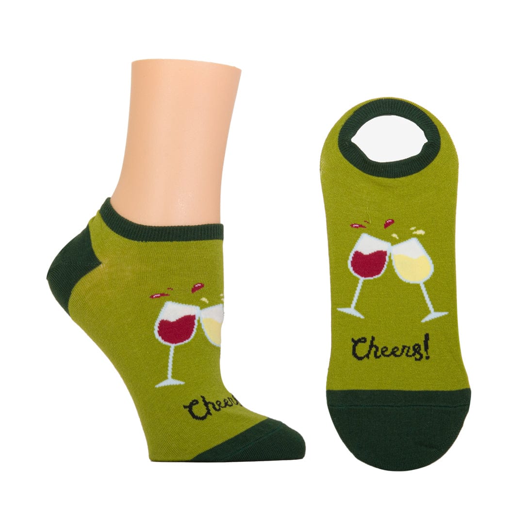 Cheers Socks Women's No Show Sock Green