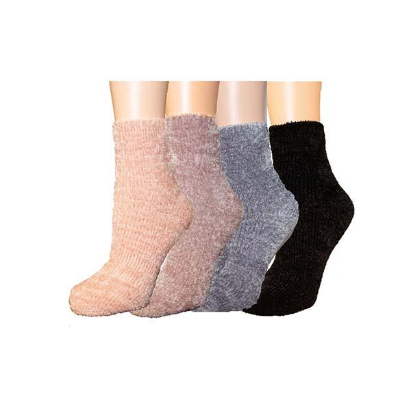 Alexa Rose Chenille 4 Pack Box Pink / Black / Grey