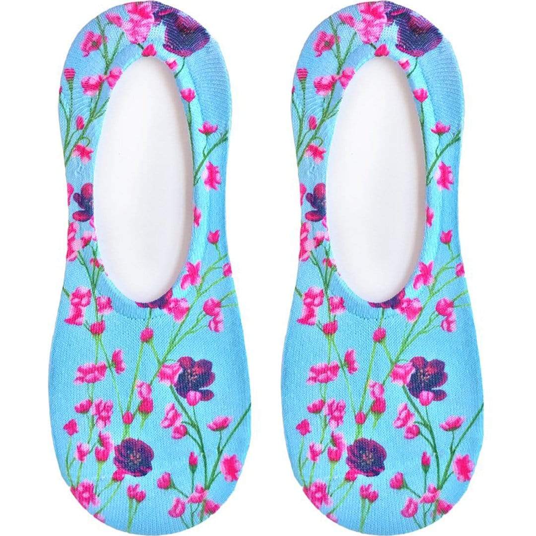 Cherry Blossoms Women's Liner Blue