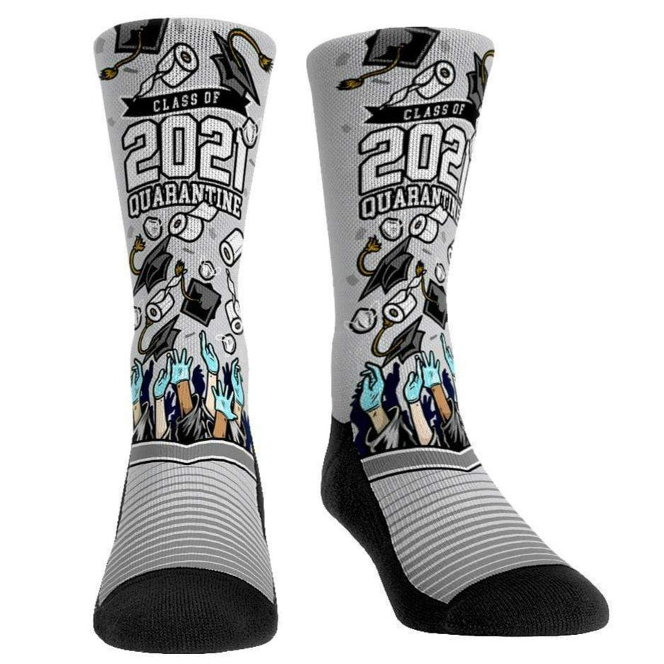 Class of 2021 TP Toss Crew Sock Men's / Grey