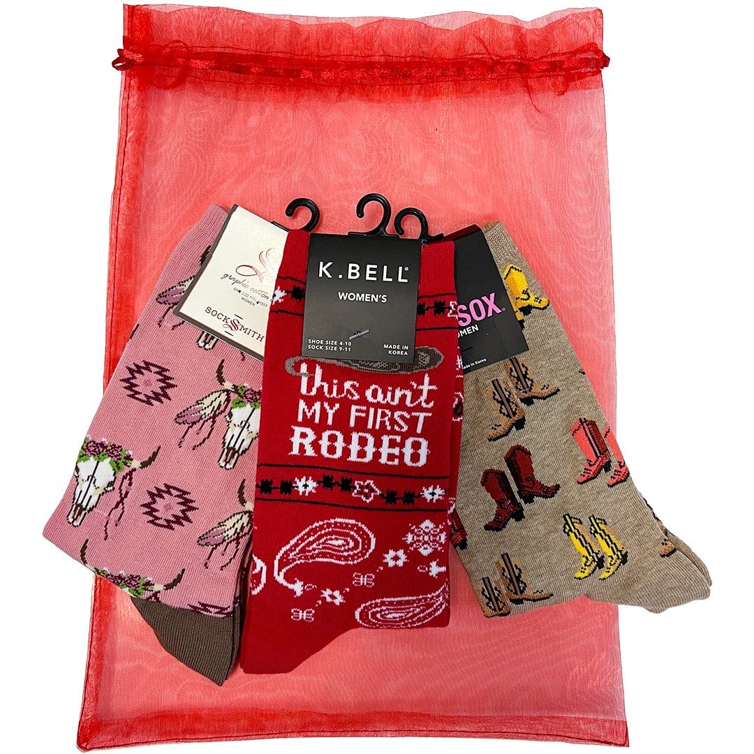 Cowgirl Gift Bag For Her Multi