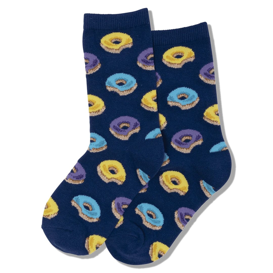 Donut Kid's Crew Socks Blue