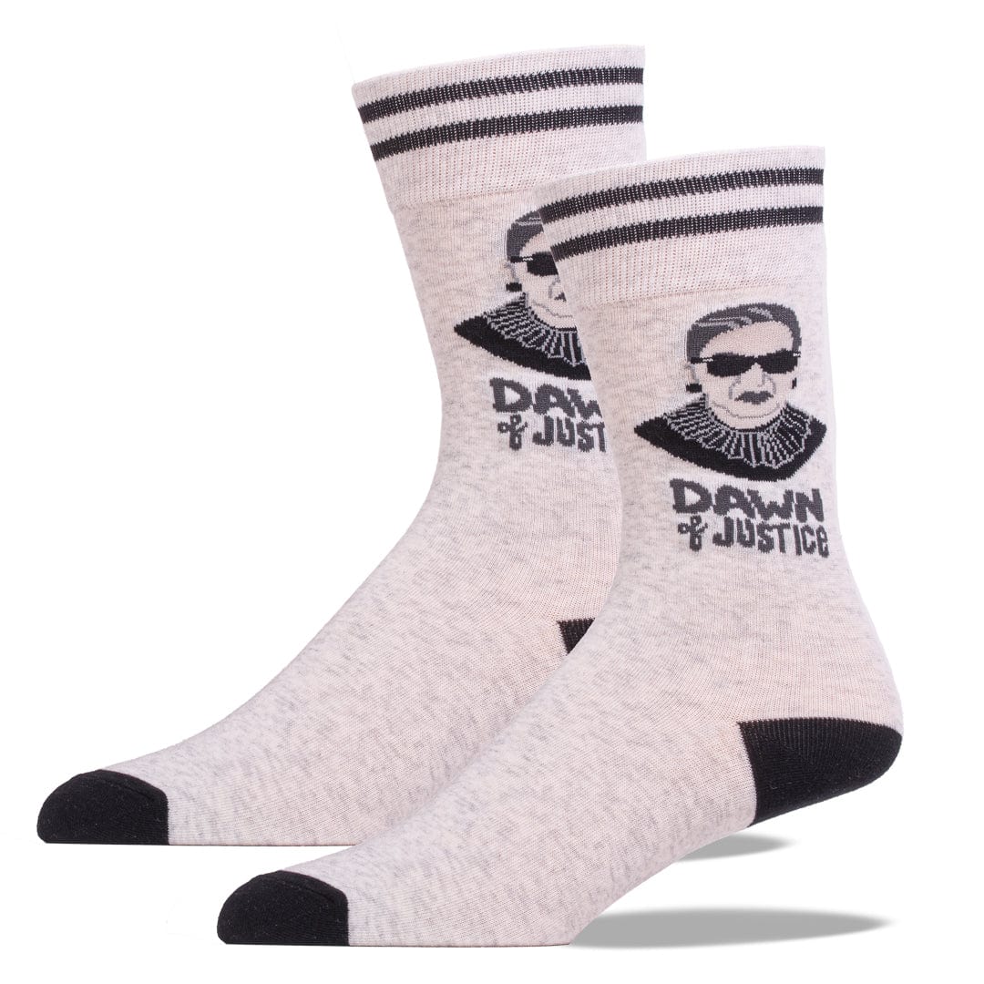 Dawn of Justice Socks Unisex Crew Sock white