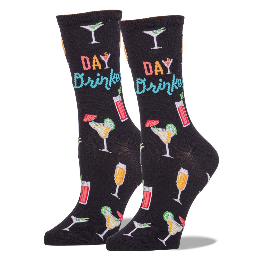 Day Drinker Crew Sock Women&#39;s / Black