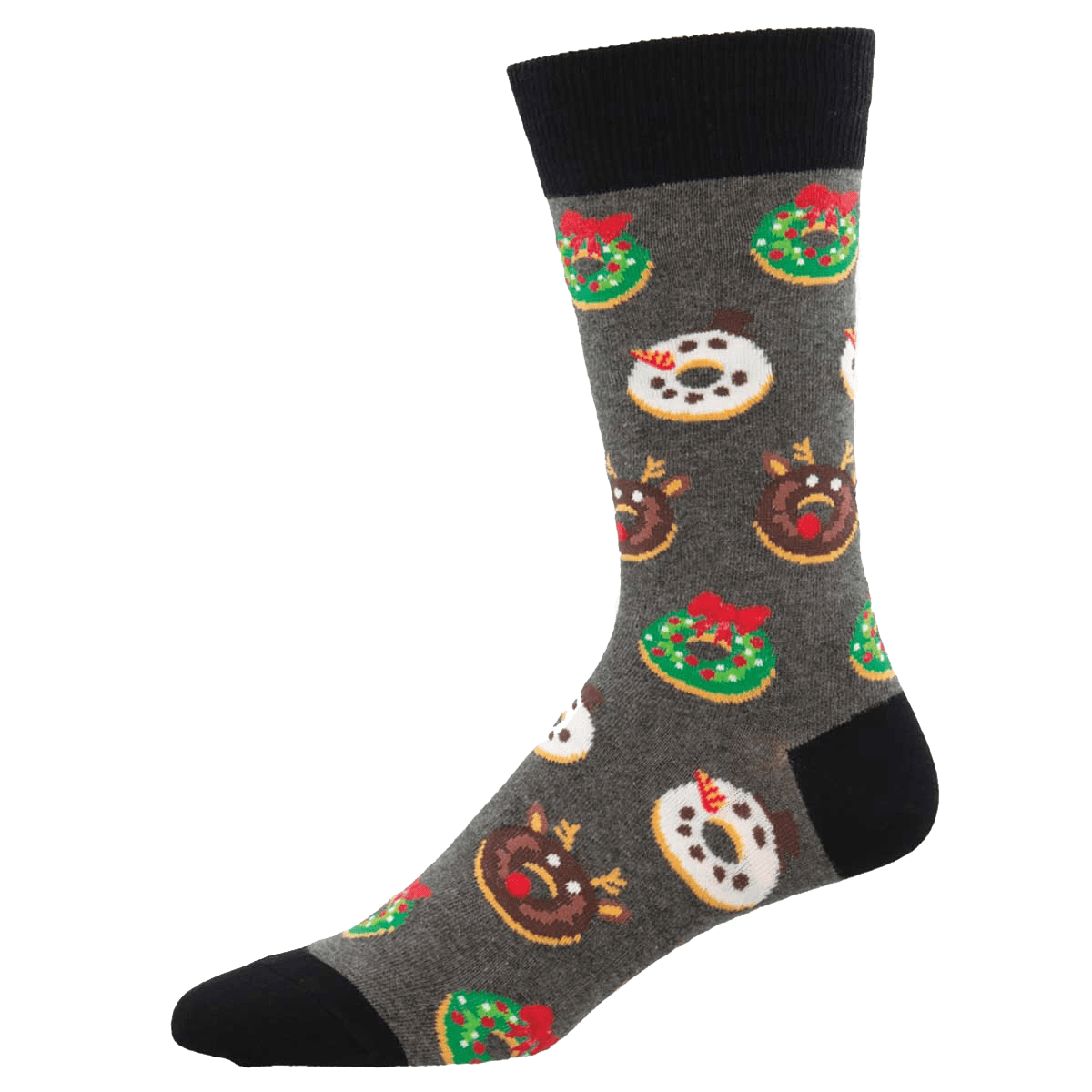 Decorative Donuts Men's Crew Socks