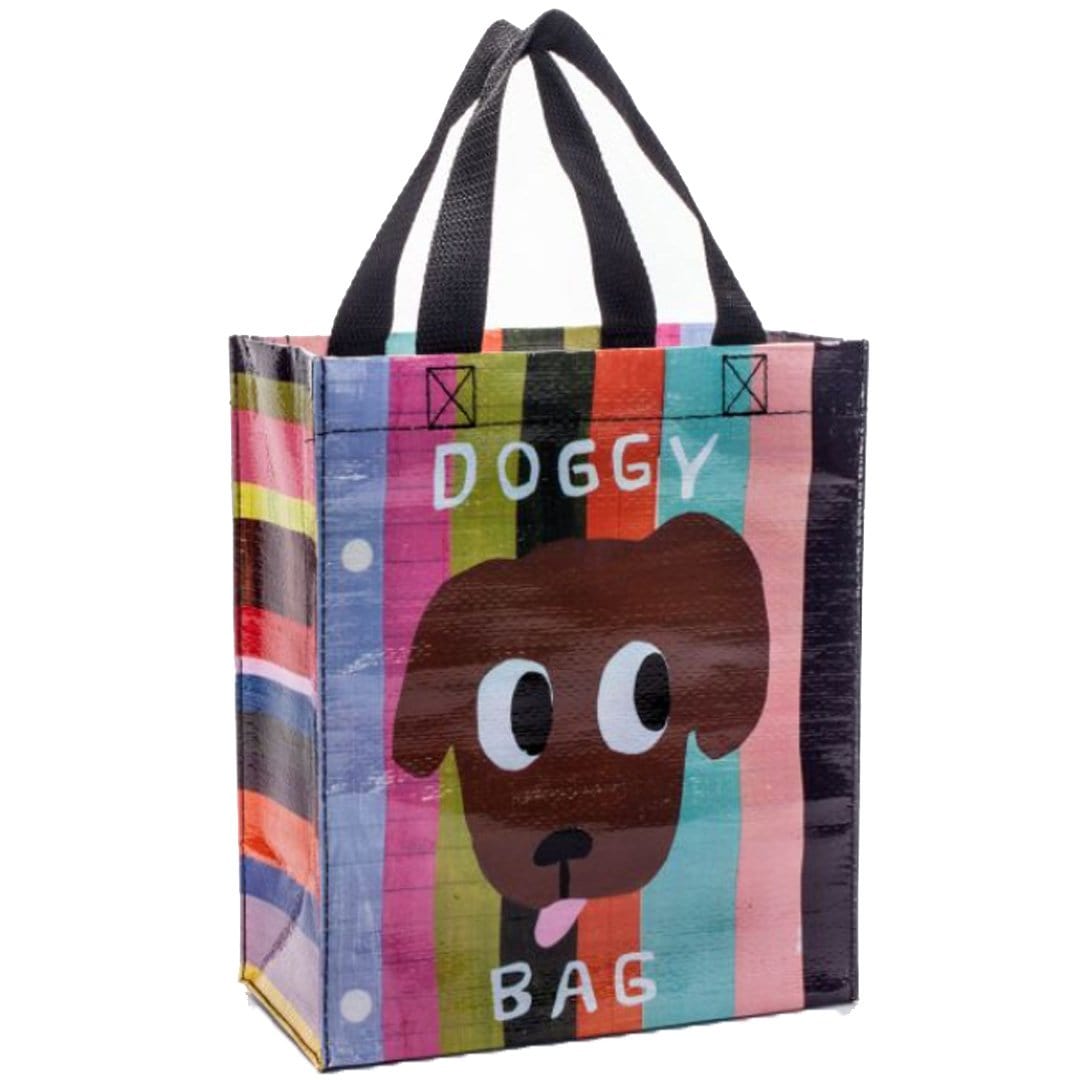 Doggy Small Tote Bag Multi Stripe