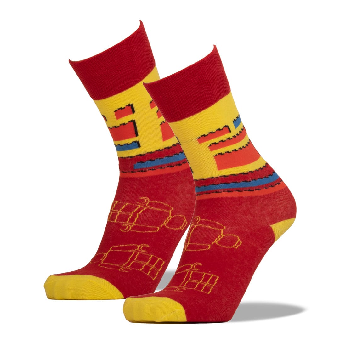 Don&#39;t Grow Up. It&#39;s a Trap Socks Unisex Crew Sock red