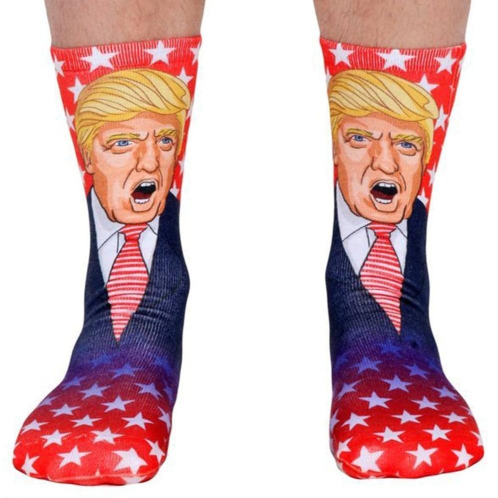 Donald Trump Socks Unisex Crew Sock Red