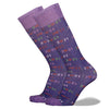 Purple Down Syndrome Awareness Socks Unisex Knee High Sock Purple