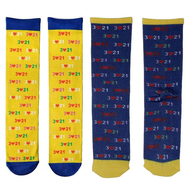 Down Syndrome Awareness Unisex Crew 2 Pack Multi / OSFM