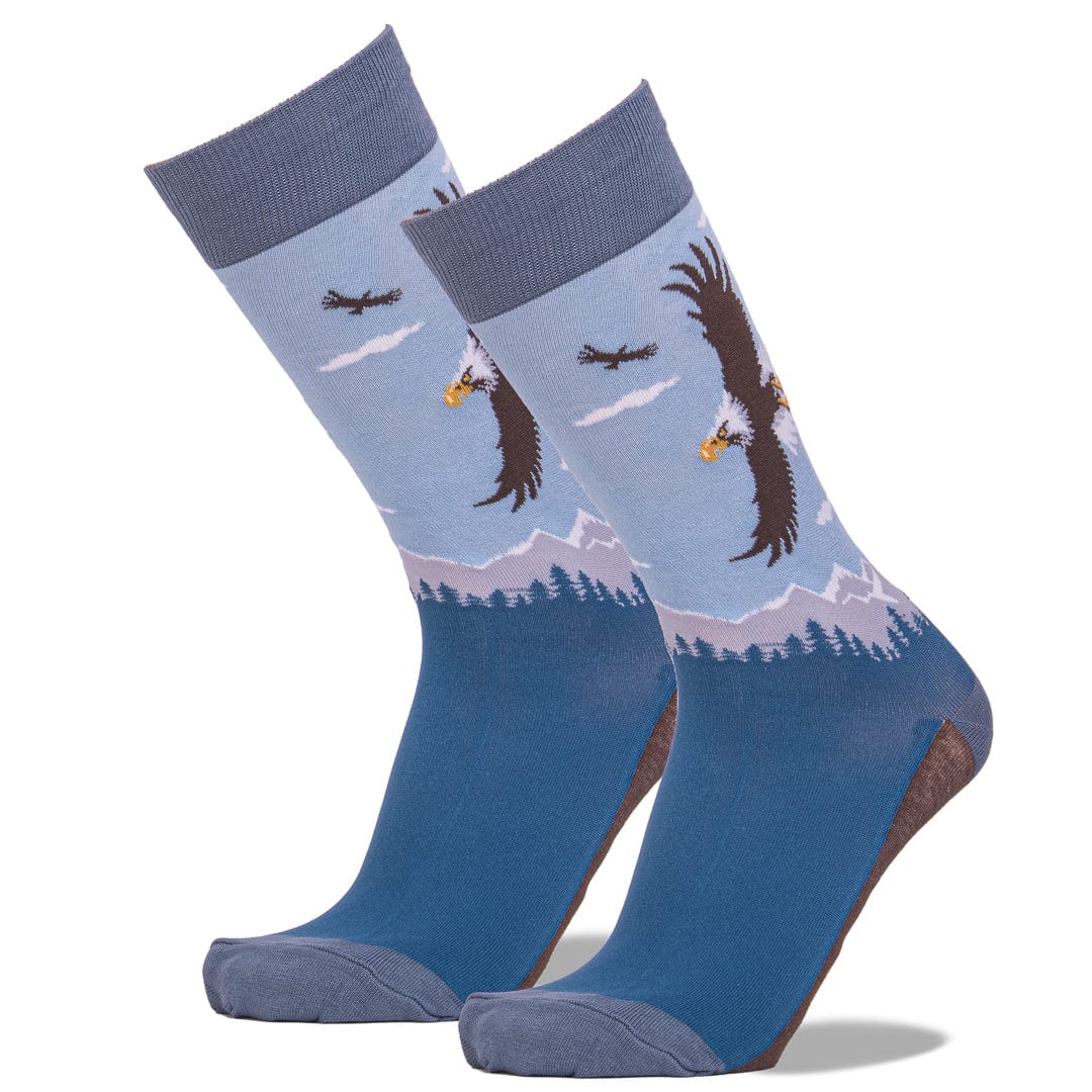 Eagle Men's Crew Socks Blue