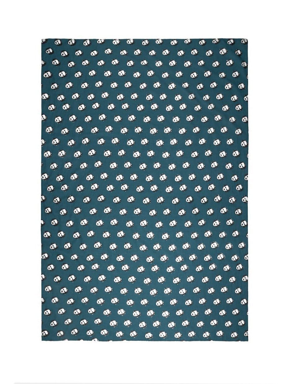 Edgar Allen Poe-Ka Dots Scarf One Size / green