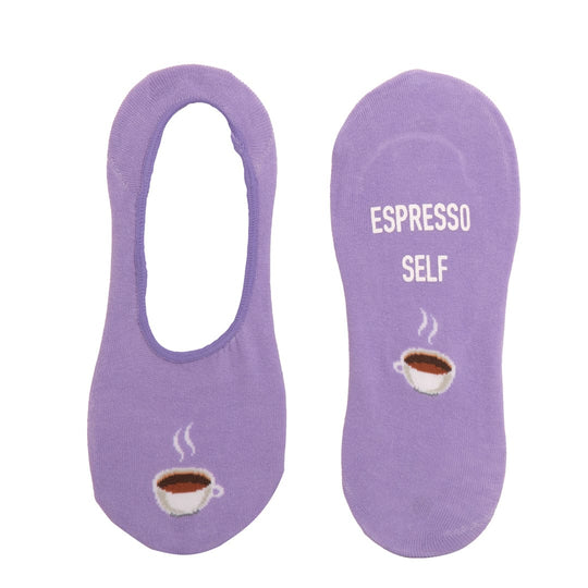 Espresso Socks Women's No Show Sock purple