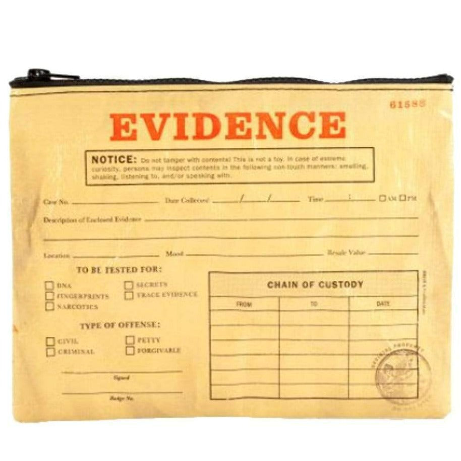 Evidence Zipper Pouch Tan
