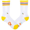 Johnism Eye Candy Socks Crew Sock Women's / Yellow