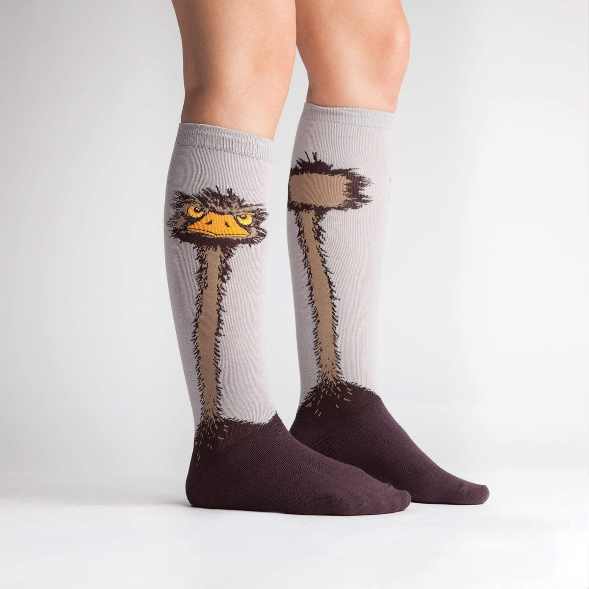 Ostrich Socks Women&#39;s Knee High Sock Extra Wide Calf