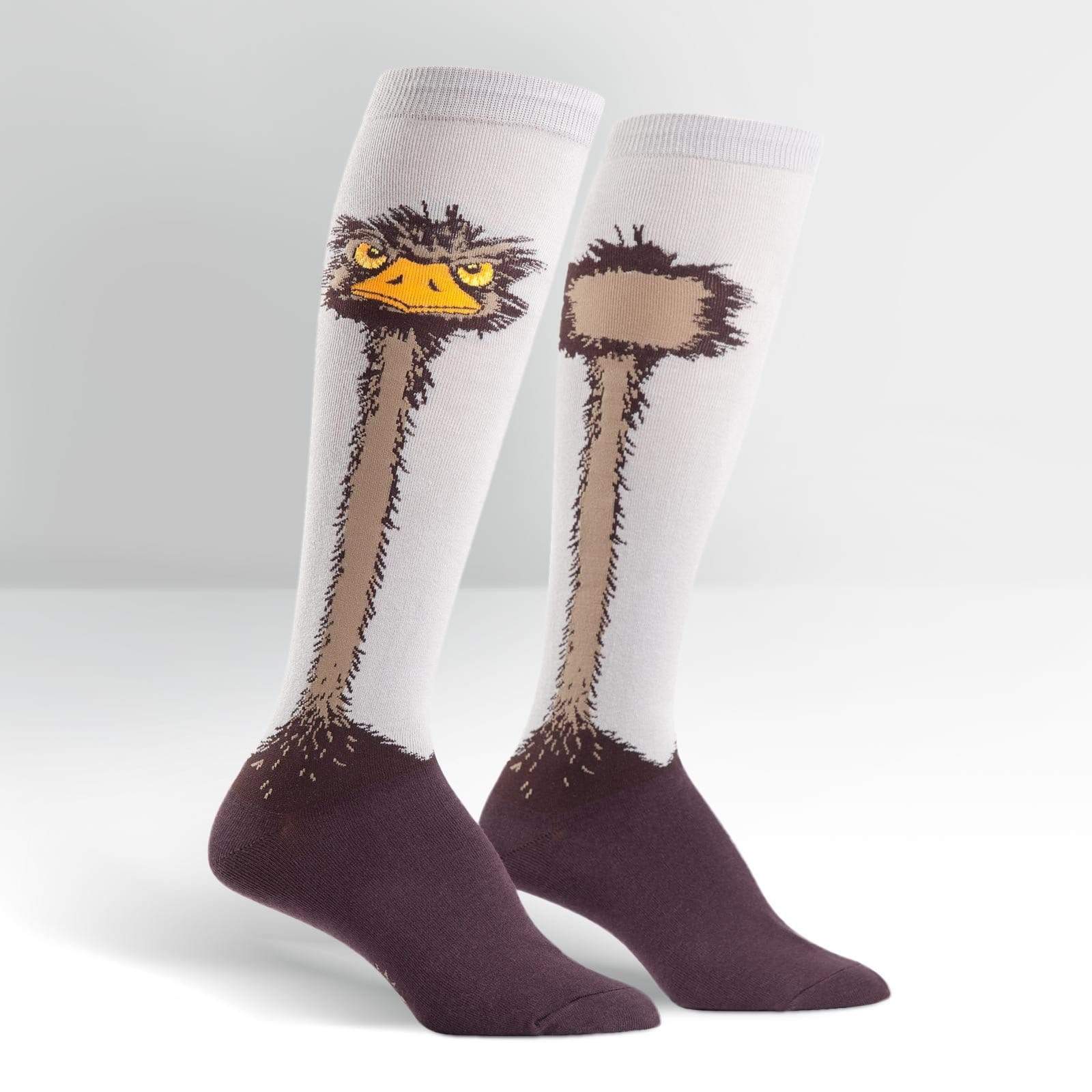 Ostrich Socks Women's Knee High Sock Regular Knee High