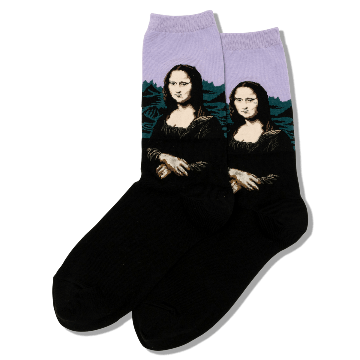 Mona Lisa Socks Women&#39;s Crew Sock Lavender