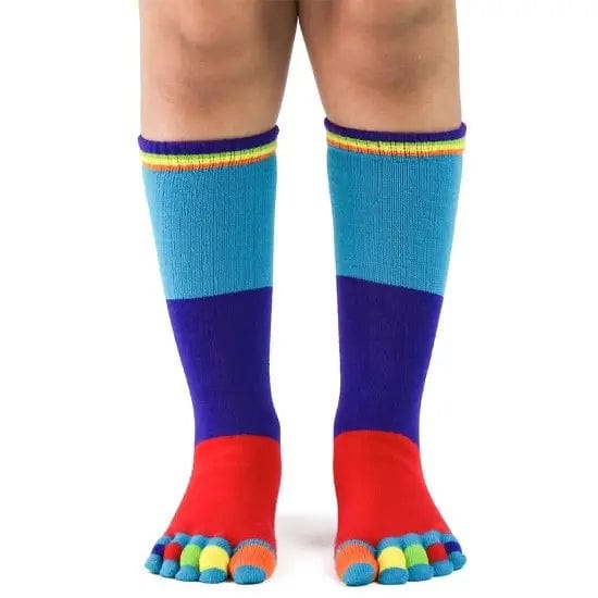 Colorblock Kid's Toe Socks Multi