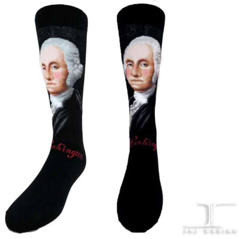 George Washington Socks Unisex Crew Sock Medium / black