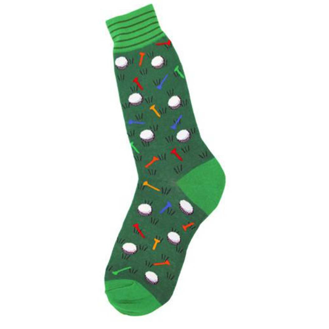 Golf Gear Socks Men’s Crew Sock green