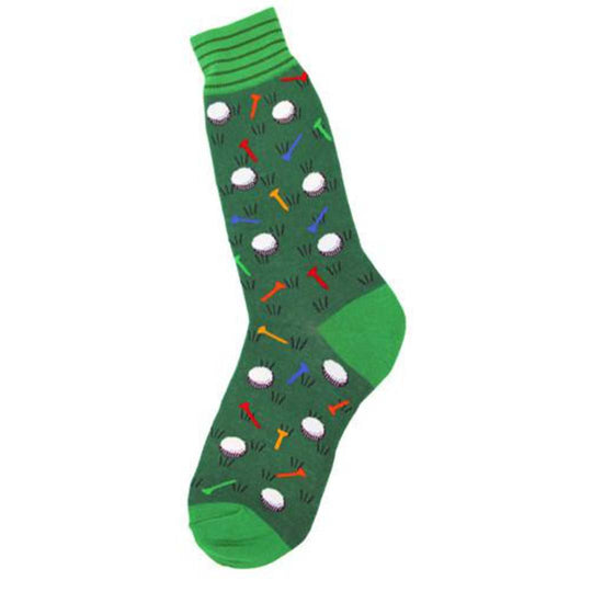 Golf Gear Socks Men’s Crew Sock green
