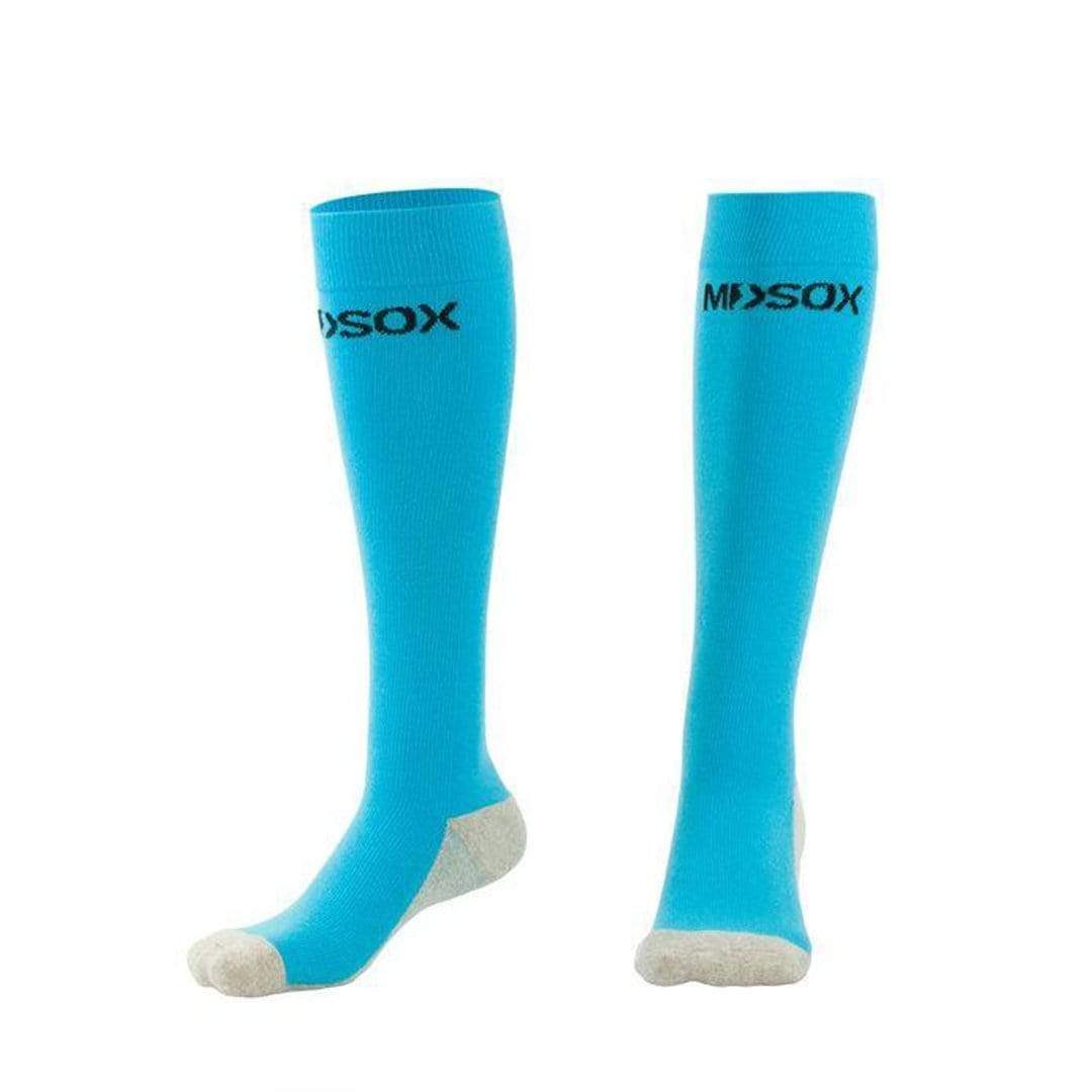 Graduated Compression Socks - Blue Unisex Knee High Sock Small / Blue