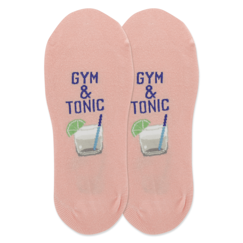 Gym and Tonic Women&#39;s Liner Sock Blush