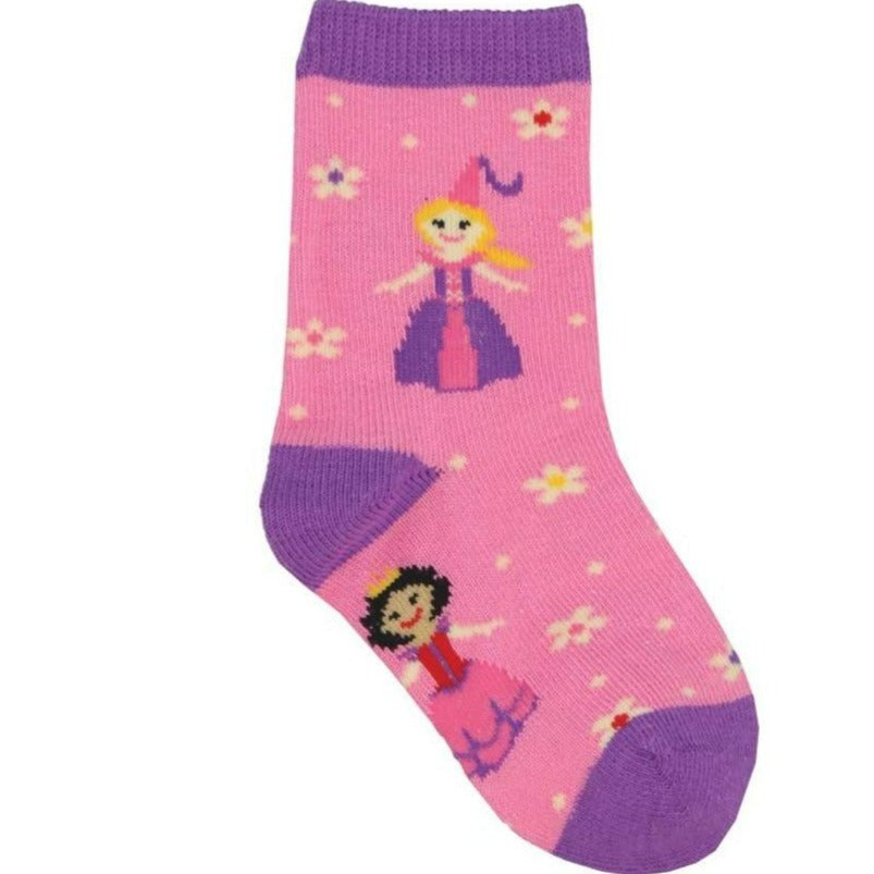 Girls Rule Kid's Crew Sock 12-24
