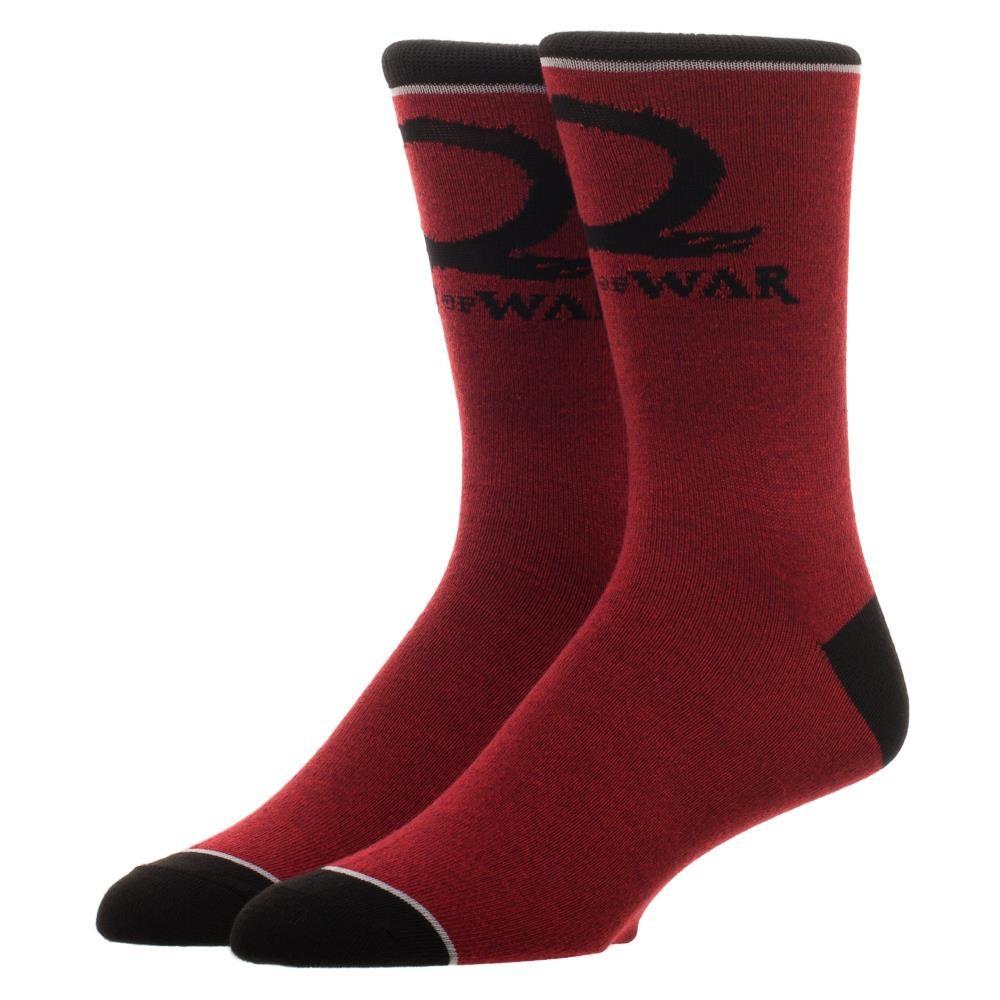 God of War Socks Men’s Crew Sock Red