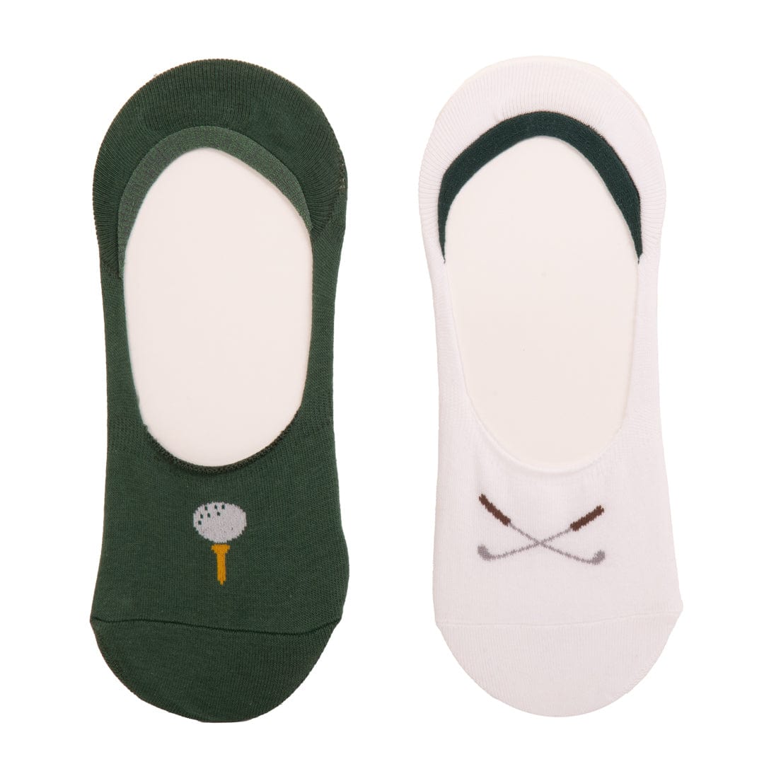 Golf Men's 2 Pair Liner Green