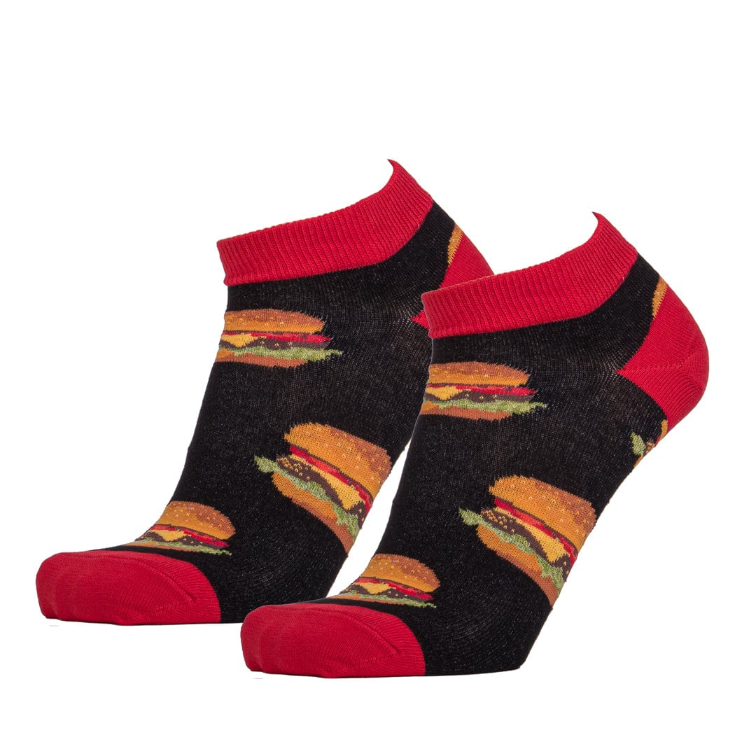 Good Burger Men&#39;s Ankle Sock Black