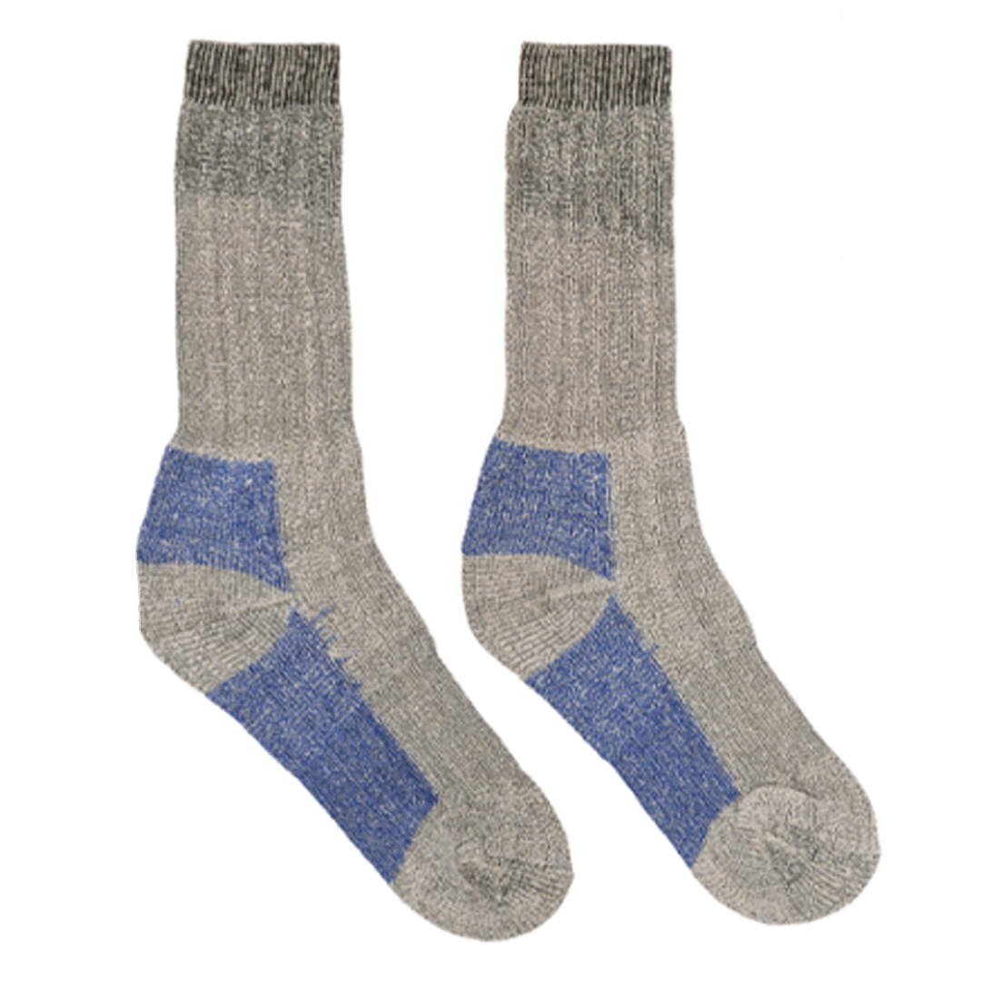 Grey Merino Wool Women&#39;s Boot Socks Grey